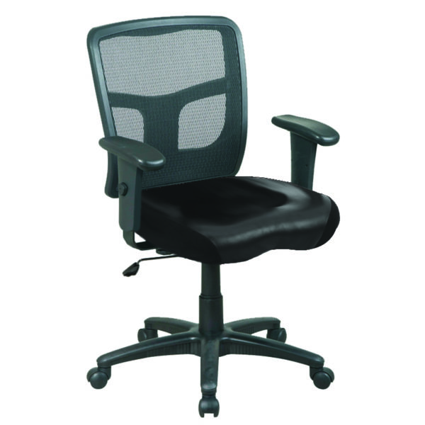 MI1122-ECB  Mesh It Generation 2 Mid Back Managers Chair with Single Control Paddle