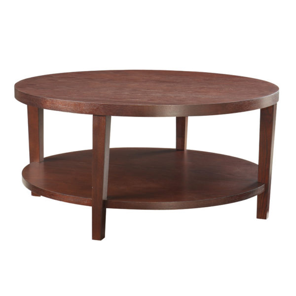 MRG12-MAH, 36' Round Coffee Table, Mahogany