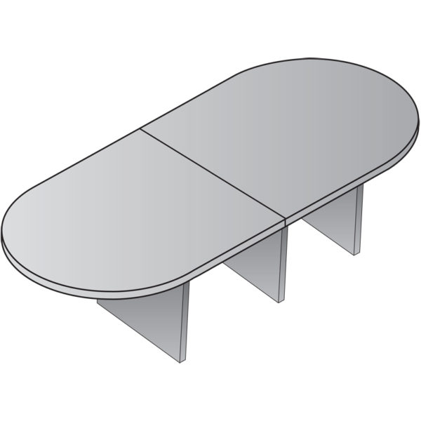 N-38 Nexus Reeded Laminate 12' Racetrack Conference Table