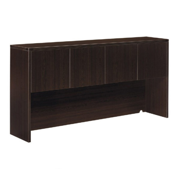N-39 Nexus 66" Overhead Hutch with Laminate Doors