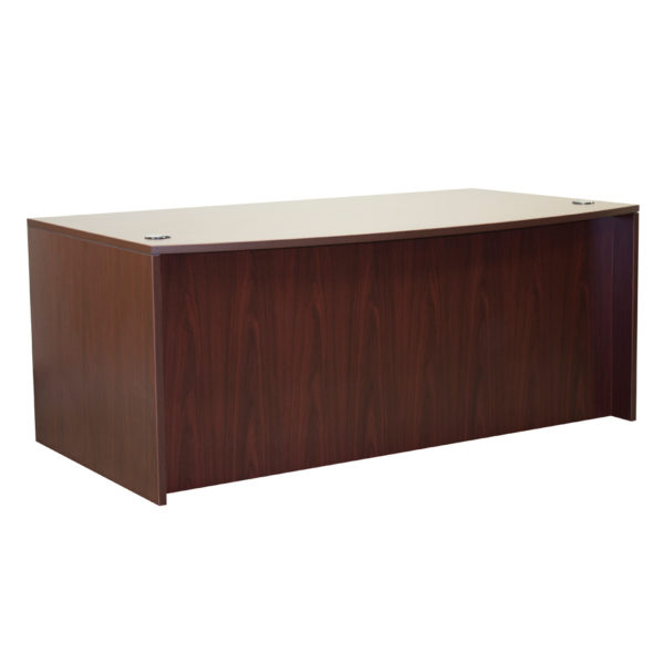 OFD-189 Ultra Laminate Bow Top Desk Shell