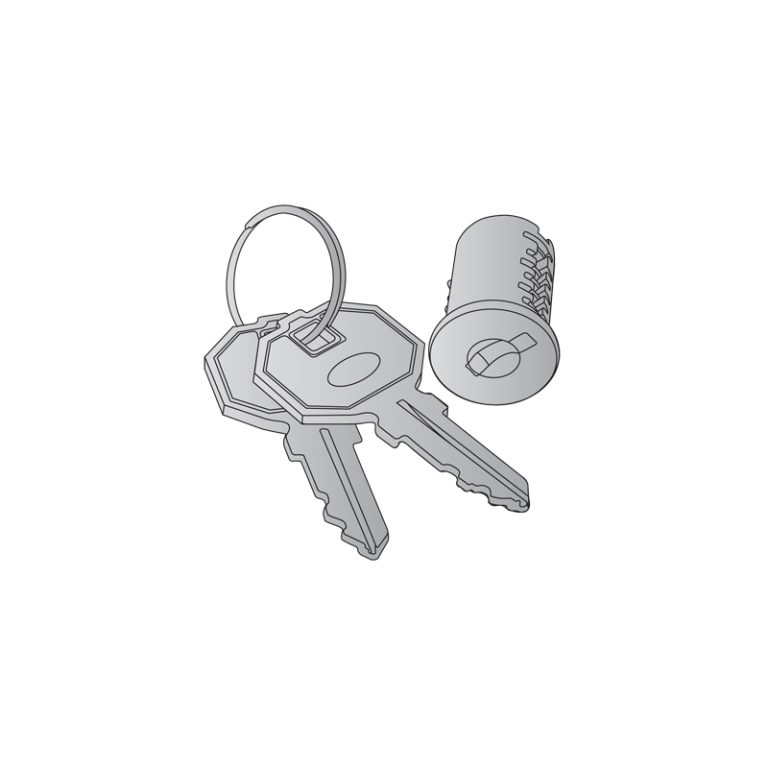 UN401C-450C Lock Core and Key Set for Nexus Series