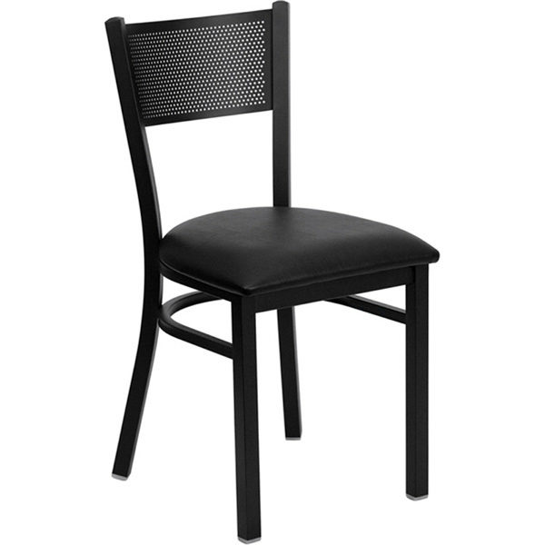 CI-850-B6 Cafe It - Cafe/Breakroom Metal Grid Back Chair