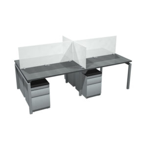 OFD-BI4824F-4WS Bench it 4-Plex Workstation - 48" x 24"