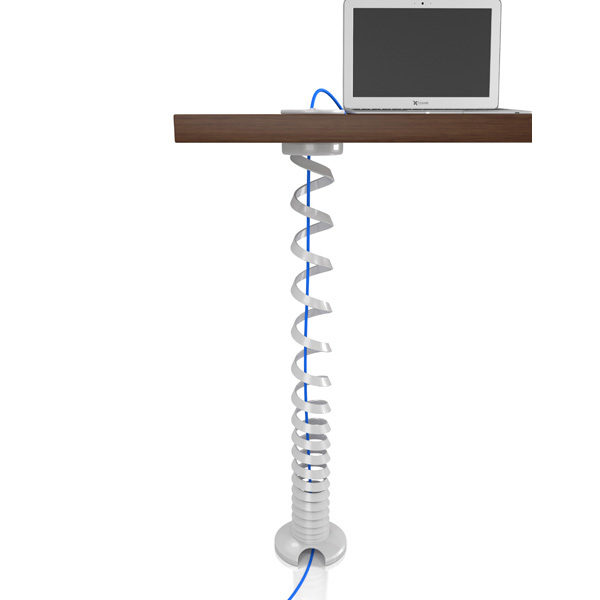 OFDCOIL Cord Manager For Floor to Work Surface, Coil Style