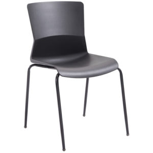SI1109 Plastic Stack Chair with 4 Metal Legs